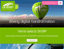 Tablet Screenshot of dinerp.com
